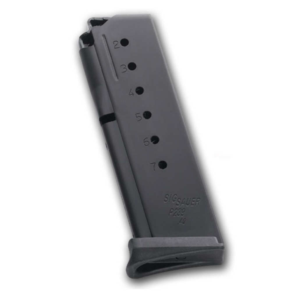 P239 SIG FACTORY MAGAZINE - .357 SIG, 7 ROUNDS, BLUED