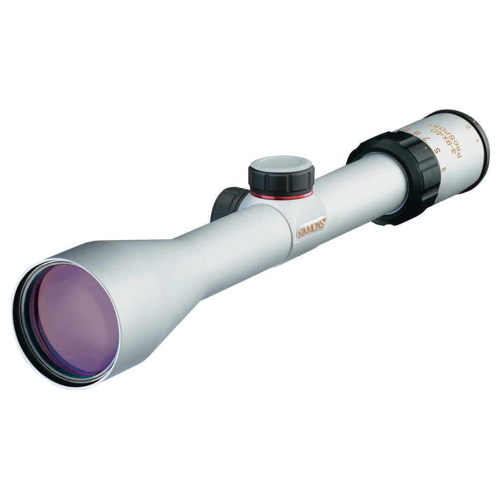 PROSPORT 3-9X40MM RIFLESCOPE - TRUPLEX RETICLE, SILVER