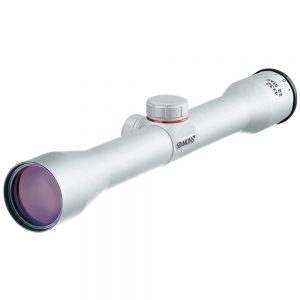 .22 MAG 4X32MM TRUPLEX RIFLESCOPE W/RINGS - SILVER