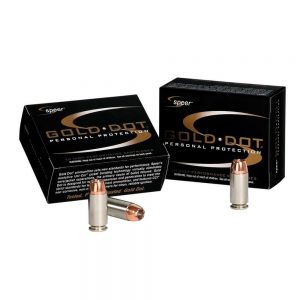 GOLD DOT PERSONAL PROTECTION AMMUNITION - 40 S&W, GDHP, 165 GR, 20 ROUNDS