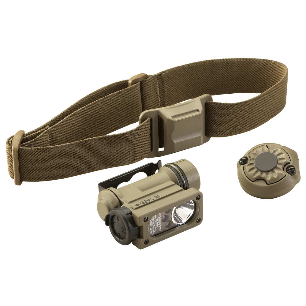 SIDEWINDER COMPACT II HEAD LAMP - W/HELMET MOUNT AND STRAP