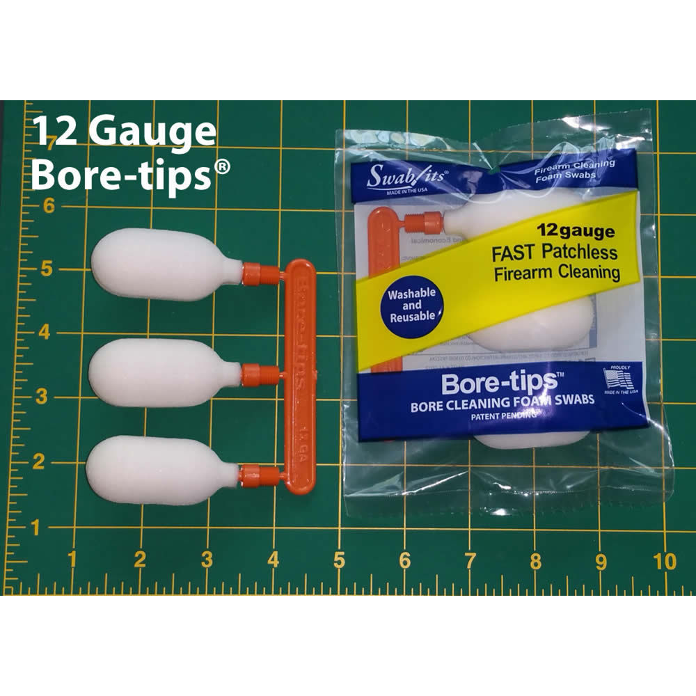 12 GAUGE SHOTGUN BORE-TIPS (BAG OF 3)