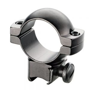 .22/AIR GUN RINGS - 1, MATTE BLACK, CLAM PACK"