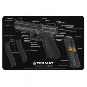 GLOCK CUT AWAY CLEANING MAT, 11X17IN