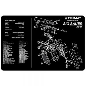 SIG SAUER P220 MAT - 11 X 17" - BLACK"""