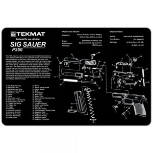 TEKMAT SIG SAUER P250 - 11X17IN