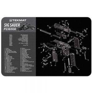 TEKMAT SIG SAUER P238 - 11X17IN