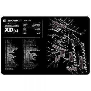 SPRINGFIELD ARMORY XDS MAT - 11 X 17" - BLACK"""