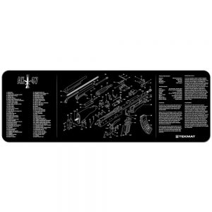 AK-47 MAT – 12” X 36” - BLACK