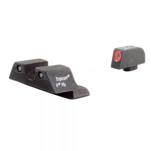 GLOCK LARGE FRAME HD NIGHT SIGHT SET - ORANGE FRONT OUTLINE - MODEL 20 / 21 / 21SF / 29 / 30