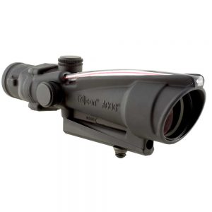 ACOG 3.5X35 SCOPE, DUAL ILLUMINATED RED CIRCLE / CHEVRON BAC RETICLE  RIFLESCOPE