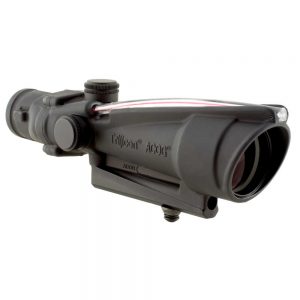 ACOG 3.5X35 SCOPE, DUAL ILLUMINATED RED DONUT BAC RETICLE CALIBRATED FOR .308 (7.62MM) RIFLESCOPE