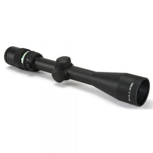 ACCUPOINT 3-9X40 RIFLESCOPE WITH BAC, GREEN TRIANGLE RETICLE