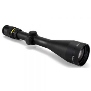 ACCUPOINT 2.5-10X56 RIFLESCOPE WITH BAC, AMBER TRIANGLE RETICLE