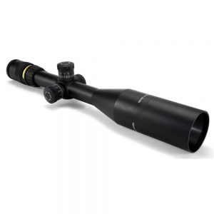 ACCUPOINT 5-20X50 RIFLESCOPE, MIL-DOT CROSSHAIR WITH AMBER DOT