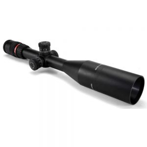 ACCUPOINT 5-20X50 RIFLESCOPE WITH BAC, RED TRIANGLE RETICLE