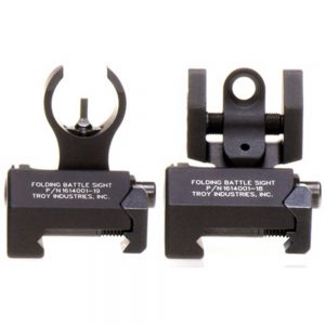 TROY BATTLESIGHT SET MICRO – HK FRONT & STANDARD REAR, BLACK