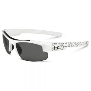 UA NITRO L SUNGLASSES - WHITE-BLACK/GRAY, YOUTH