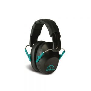 PRO-LOW PROFILE FOLDING EARMUFF - BLACK/TEAL