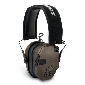 RAZOR SLIM LO PROFILE ELECTRONIC EARMUFF - FLAT DARK EARTH