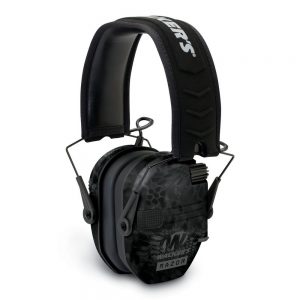 RAZOR SLIM LO PROFILE ELECTRONIC EARMUFF - KRYPTEK CAMO