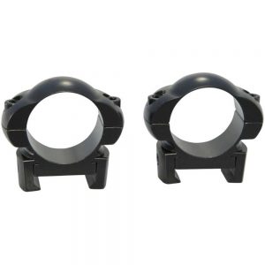 GRAND SLAM STEEL TOP WINDAGE ADJUSTABLE RINGS - 1, MEDIUM, MATTE"