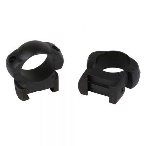 GRAND SLAM STEEL TOP WINDAGE ADJUSTABLE RINGS - 1, HIGH, MATTE"